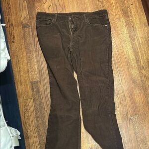 Brown Corduroy Pants